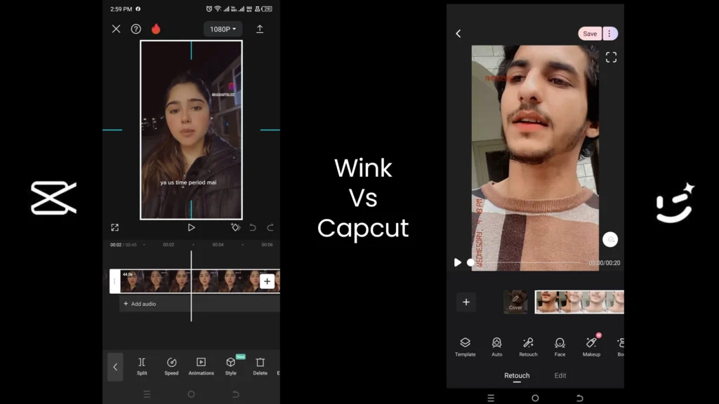 wink vs capcut